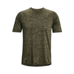T-shirt męski Under Armour Tech 2.0 Ss Tee Zielony Zielony. Brązowe t-shirty męskie Under Armour, m, bez wzorów, bez kołnierzyka. Za 224.99 zł.