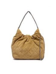 Tory Burch Torebka 166066 Beżowy. Brązowe torebki klasyczne damskie Tory Burch, bez wzorów, ze skóry, bez dodatków. Za 2,754.00 zł.