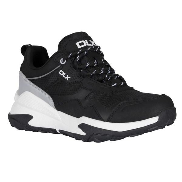 Buty Sportowe Damskie Rayna DLX. Czarne buty sportowe na co dzień damskie Trespass, bez wzorów, z gumy, trekkingowe. Za 734.99 zł.