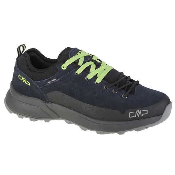 Buty trekkingowe CMP Kaleepso. Czarne buty trekkingowe męskie CMP, z gumy, bez zapięcia, trekkingowe. Za 406.70 zł.