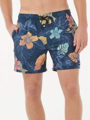 Rip Curl Szorty kąpielowe "Fun Times Volley" w kolorze pomarańczowo-granatowym rozmiar: XXL. Niebieskie szorty sportowe męskie Rip Curl, xxl, z materiału, outdoorowe. Za 105.38 zł.