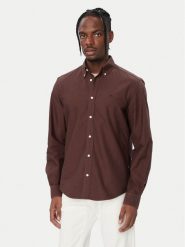 BOSS Koszula 50567015 Brązowy Regular Fit. Brązowe koszule męskie Boss, m, bez wzorów, bez kołnierzyka, bez ramiączek. Za 549.99 zł.