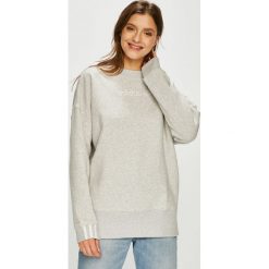 Adidas Originals - Bluza. Szare bluzy bez kaptura damskie adidas Originals, z bawełny. W wyprzedaży za 199.90 zł.