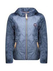 Canadian Peak Kurtka polarowa "Torsadeak" w kolorze granatowym rozmiar: L. Niebieskie kurtki damskie Canadian Peak, l, bez wzorów, z materiału, bez kaptura. Za 148.26 zł.