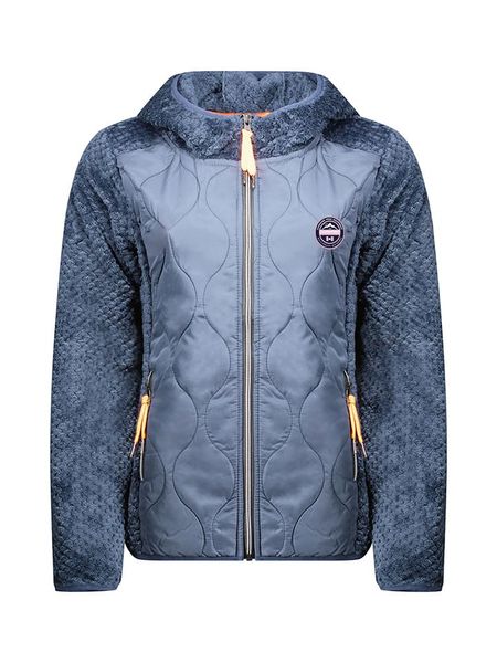 Canadian Peak Kurtka polarowa "Torsadeak" w kolorze granatowym rozmiar: XL. Niebieskie kurtki damskie Canadian Peak, xl, bez wzorów, z materiału, bez kaptura. Za 164.92 zł.