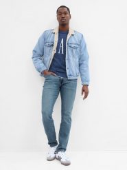 GAP Dżinsy - Skinny fit - w kolorze niebieskim rozmiar: W29/L32. Niebieskie jeansy męskie GAP. Za 154.95 zł.
