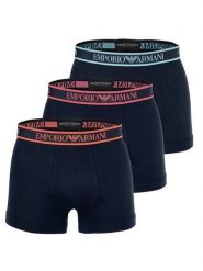 Emporio Armani Underwear Komplet bokserek EM000259 AF20669 MB139 Granatowy. Niebieskie bokserki męskie Emporio Armani Underwear, bez wzorów, z bawełny. Za 249.99 zł.