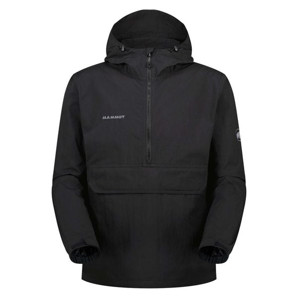 Kurtka Mammut Hiking Wb Hooded Anorak Dorośli. Czarne kurtki treningowe męskie Mammut, m, bez wzorów, z poliamidu. Za 722.99 zł.