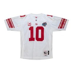 Koszulka Nfl New York Giants Eli Manning. Białe bluzki damskie Mitchell & Ness, bez wzorów, bez kołnierzyka. Za 1,294.00 zł.
