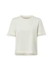 Marc Cain Koszulka Kobiety Bawełna biały, 44. Białe t-shirty damskie Marc Cain, bez wzorów, z bawełny, bez kołnierzyka. Za 479.95 zł.