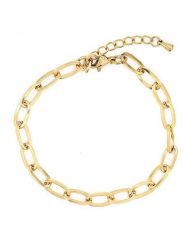 MOODE Bransoletka "Judith" rozmiar: onesize. Żółte bransoletki damskie MOODE, ze stali. Za 39.99 zł.