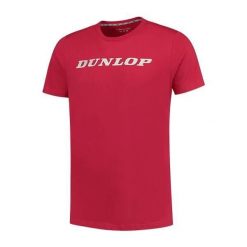 Koszulka sportowa męska Dunlop Essentials Tee. Czerwone t-shirty sportowe męskie Dunlop, m, bez ramiączek, tenisowe. Za 79.99 zł.