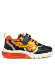 Geox Sneakersy J Ciberdron J56LBH 054FU C0038 S Czarny. Czarne buty sportowe chłopięce Geox, ze skóry, bez zapięcia. Za 259.99 zł.