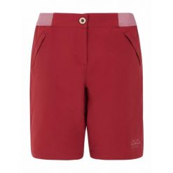 Szorty damskie Protest Prtacacia. Czerwone szorty damskie Protest, bez wzorów, z materiału. Za 283.00 zł.