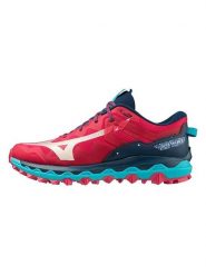 Mizuno Buty "Wave Mujin 9" w kolorze czerwonym do biegania w terenie rozmiar: 36,5. Czerwone obuwie do biegania damskie Mizuno, do biegania. Za 241.56 zł.