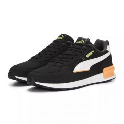 Buty Puma Gravition M 380738 27 czarne. Czarne buty sportowe na co dzień męskie z gumy, bez zapięcia. Za 376.25 zł.