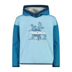 Dziewczęca bluza z kapturem CMP. Niebieskie bluzy z kapturem damskie CMP, na zimę, m, z materiału. Za 256.10 zł.