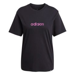 Koszulka damska ADIDAS W C CAMO LIN T XS. Czarne t-shirty damskie Adidas, xs, bez wzorów, z bawełny, bez kołnierzyka. Za 119.00 zł.