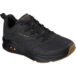 Buty sportowe męskie Skechers Tres air Uno Casairal. Czarne buty sportowe na co dzień męskie Skechers, z materiału, bez zapięcia. Za 427.00 zł.