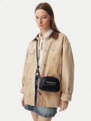Tommy Jeans Torebka Tjw Bold Camera Bag AW0AW18785 Czarny. Czarne torebki klasyczne damskie Tommy Jeans, bez wzorów, z jeansu, bez dodatków. Za 369.99 zł.