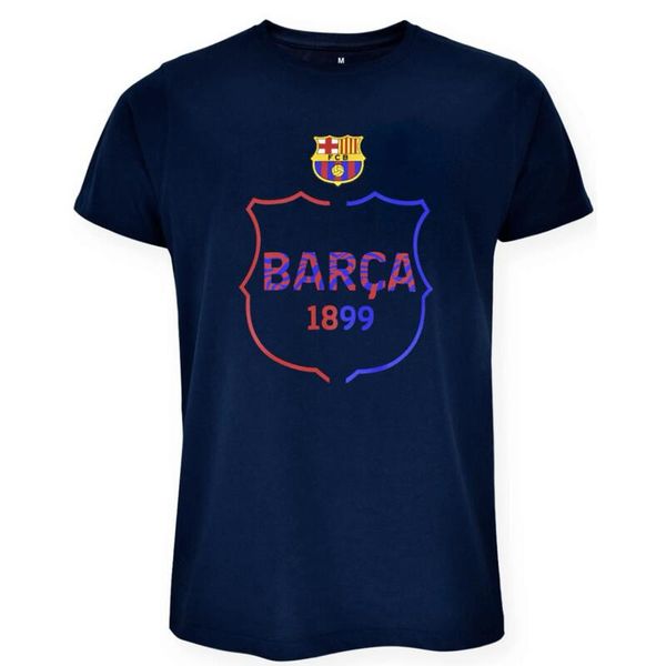 Koszulka kibica FC Barcelona 2025-26. Niebieskie t-shirty sportowe męskie FC Barcelona, l, z bawełny, bez ramiączek, do piłki nożnej. W wyprzedaży za 112.94 zł.