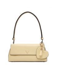 Guess Torebka Isobel HWBG99 32210 Żółty jasny. Żółte torebki klasyczne damskie Guess, z aplikacjami, ze skóry, bez dodatków. Za 589.99 zł.
