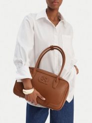 GINO ROSSI Torebka C-LDA8555 Brązowy. Brązowe torebki klasyczne damskie Gino Rossi, bez wzorów, z materiału, bez dodatków. Za 229.99 zł.