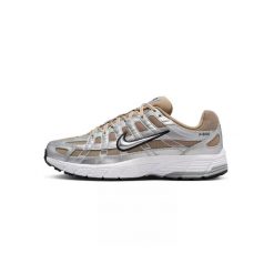 Buty sportowe Nike P-6000. Zielone buty sportowe na co dzień damskie Nike, bez wzorów, z materiału. Za 470.50 zł.