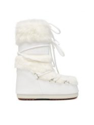 Moon Boot Śniegowce 80D1408900 M Biały. Białe kozaki dziewczęce Moon Boot, z materiału. Za 1,129.00 zł.