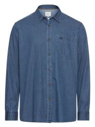 Camel Active Koszula dżinsowa - Regular fit - w kolorze niebieskim rozmiar: L. Niebieskie koszule męskie Camel Active, l, bez wzorów, z bawełny, bez kołnierzyka, bez ramiączek. Za 130.50 zł.
