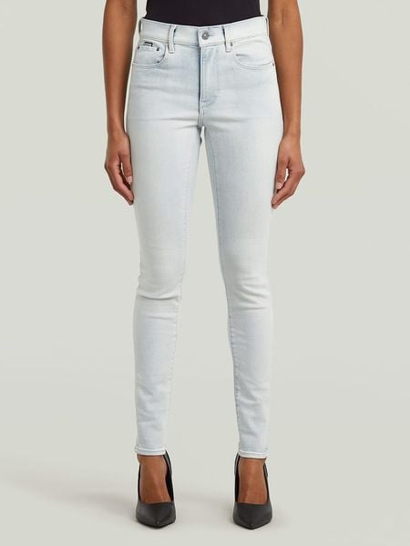 G-Star Dżinsy "3301" - Skinny fit - w kolorze błękitnym rozmiar: W29/L34. Niebieskie jeansy damskie G-Star. Za 166.10 zł.