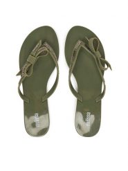 Melissa Japonki Melissa Harmonic M Lover Ad 35797 Zielony. Zielone klapki damskie Melissa, bez wzorów, z tworzywa sztucznego, bez obcasa. Za 199.99 zł.