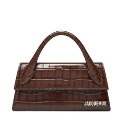 Torebka JACQUEMUS. Brązowe torebki klasyczne damskie JACQUEMUS, bez wzorów, bez dodatków. Za 3,189.00 zł.