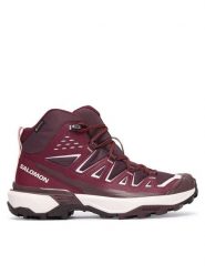 Salomon Trekkingi X Ultra 360 Edge Mid GORE-TEX L49223400 Bordowy. Czerwone obuwie trekkingowe damskie Salomon. Za 729.99 zł.