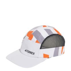 Czapka Terrex Climacool 5-Panel Graphic. Białe czapki męskie Adidas, bez wzorów, sportowe. Za 129.00 zł.