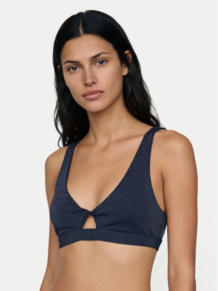 Roxy Góra od bikini Roxy Shine ERJX305683 Granatowy. Niebieskie bikini damskie Roxy, bez wzorów. Za 169.99 zł.