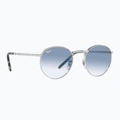 Okulary przeciwsłoneczne Ray-Ban New Round. Szare okulary przeciwsłoneczne męskie Ray-Ban. Za 629.99 zł.