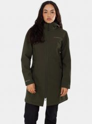 Kurtka Softshell Damska Fundango Wichita. Zielone kurtki softshell damskie Fundango, l, bez wzorów, z materiału, bez kaptura. Za 379.00 zł.