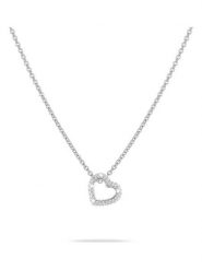 Tamaris Srebrny naszyjnik z zawieszką - dł. 45 cm rozmiar: onesize. Szare naszyjniki damskie Tamaris, srebrne. Za 145.95 zł.