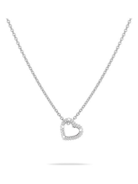 Tamaris Srebrny naszyjnik z zawieszką - dł. 45 cm rozmiar: onesize. Szare naszyjniki damskie Tamaris, srebrne. Za 130.99 zł.