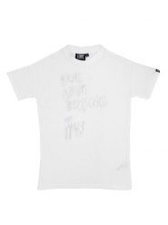 Koszulka miękki na co dzień na siłownię. Białe t-shirty damskie LEONE 1947 APPAREL, bez wzorów, z bawełny, bez kołnierzyka. Za 63.11 zł.