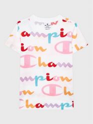 Champion T-Shirt 404617 Kolorowy Regular Fit. Koszulki dziewczęce CHAMPION, l, bez wzorów, z bawełny, bez ramiączek. Za 109.99 zł.