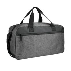 Clique Melange Travel Bag torba podróżna z poliestru 600D – grey melange. Szare torebki klasyczne damskie CLIQUE, bez wzorów, duże, bez dodatków. Za 111.54 zł.