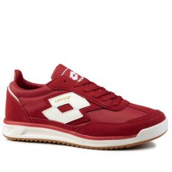 Buty męskie sneakersy sportowe Lotto ATHLEGIC. Białe buty sportowe na co dzień męskie Lotto, z materiału, bez zapięcia, na fitness i siłownię. Za 149.00 zł.
