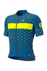 Koszulka rowerowa męska Alé Stars. Niebieskie t-shirty sportowe męskie ALÉ CYCLING, na lato, l, z elastanu, bez ramiączek, rowerowe. Za 190.00 zł.
