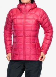 Kurtka puchowa damska Rab Mythic Alpine Jacket. Czerwone kurtki damskie RAB, m, bez wzorów, z materiału, bez kaptura. Za 1,297.99 zł.