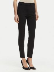Rinascimento Spodnie materiałowe CFC0127865003 Czarny Slim Fit. Czarne spodnie materiałowe damskie RINASCIMENTO, bez wzorów, z materiału. Za 399.99 zł.