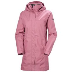 Długi płaszcz przeciwdeszczowy damski Helly Hansen Aden. Fioletowe kurtki przeciwdeszczowe damskie Helly Hansen, na lato, xs. Za 630.00 zł.