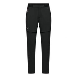 Spodnie turystyczne 2 w 1 Salewa Pedroc 3. Zielone szorty męskie Salewa, l, z softshellu, trekkingowe. Za 642.70 zł.