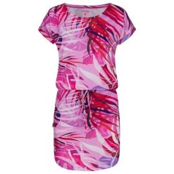 Sukienka damska Loap Anuma w kolorze różowym. Czerwone sukienki damskie LOOP, na spacer, na lato, m, bez wzorów, sportowe, bez kołnierzyka, bez ramiączek, sportowe. Za 165.99 zł.